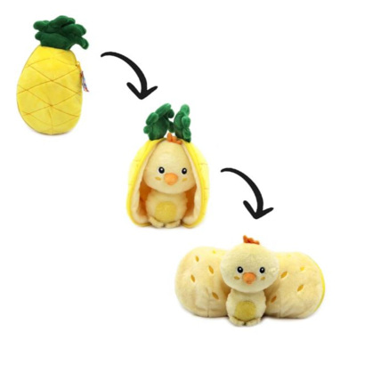Avis Peluche Nugget le poussin/ananas - Flipetz LES DEGLINGOS 1