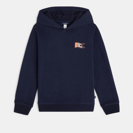 Avis Sweat-shirt à capuche bleu garçon OKAIDI 2