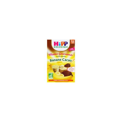 Avis Céréales Bananes Cacao - 1 boîte x 250g - dès 8 mois HIPP 1