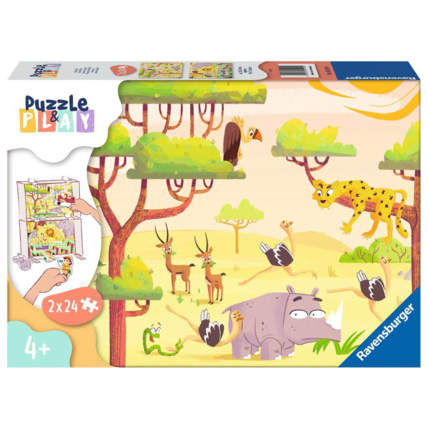 Avis Puzzle & Play - L'heure du safari - de 4 ans RAVENSBURGER 1