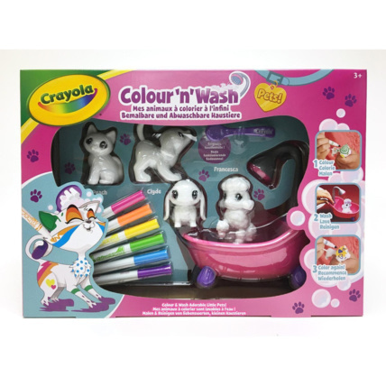Avis Mes animaux à colorier color'n'wash pets CRAYOLA 1