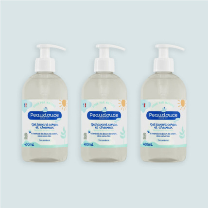 Avis Lot de 3 gels lavants PEAUDOUCE 1