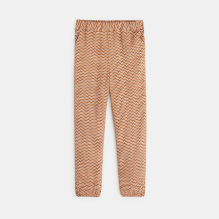 Avis Pantalon imprimé style jogpant marron fille OKAIDI 2
