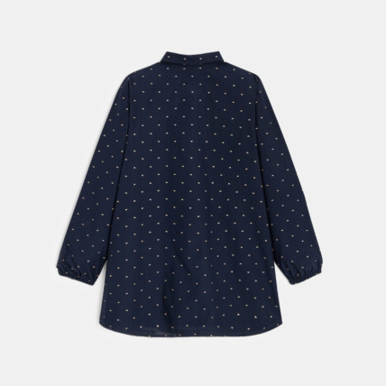Avis Tablier d'école imprimé bleu fille OKAIDI 3