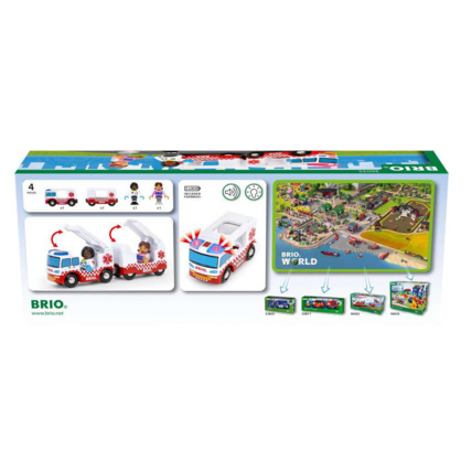 Avis Camion Ambulance Son et Lumière - de 3 ans BRIO 4