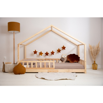 Avis Lit cabane DK bois naturel Mon Lit Cabane 1