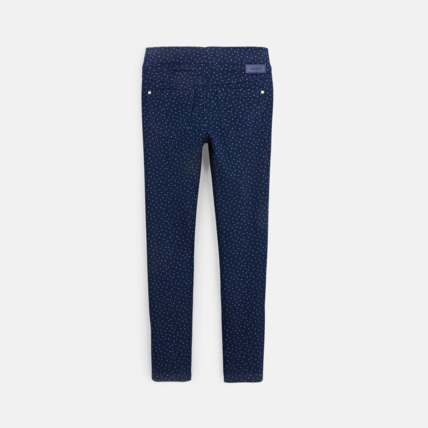 Avis Jeggings denim à pois bleu fille OKAIDI 2