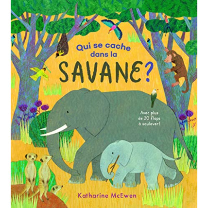 Avis Livre Qui Se Cache Dans La Savane ? GALLIMARD JEUNESSE 1