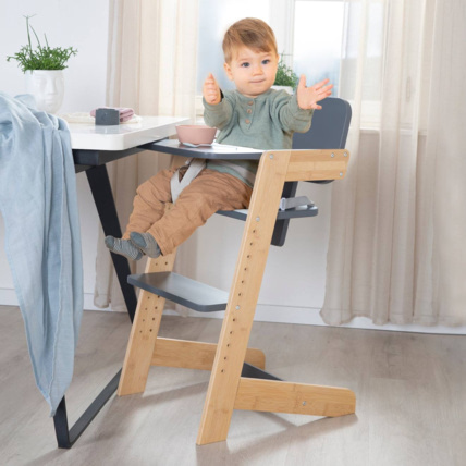 Avis Chaise haute évolutive en bambou Fsc ROBA 4