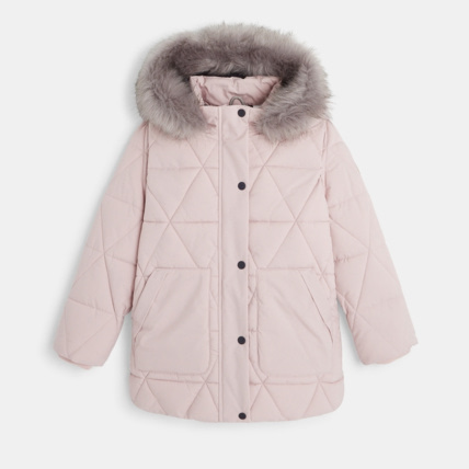 Parka doudoune deperlante rose fille OKAIDI Comparateur Avis Prix