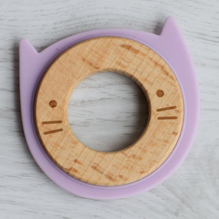 Avis Anneau de dentition en bois et silicone Sevira Kids 4