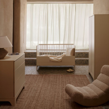 Avis Chambre Trio Tsugi Lit bébé évolutif + Commode + Armoire QUAX 1