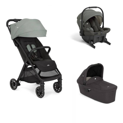 Avis Poussette trio pact pro + siège auto sprint + nacelle ramble Joie 1