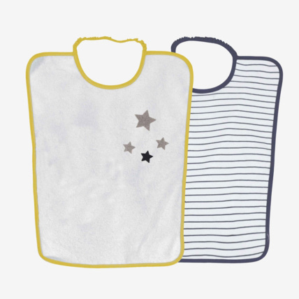 Avis Lot de 2 bavoirs maternelle Trois Kilos Sept 1
