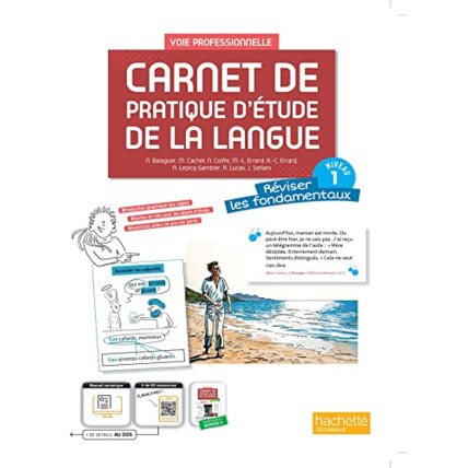 Avis Carnet de pratique d'étude de la langue voie professionnelle niveau 1 - Livre élève - éd. 2023 Hachette Éducation 1