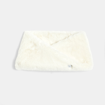 Avis Snood en fausse fourrure blanc fille OKAIDI 1