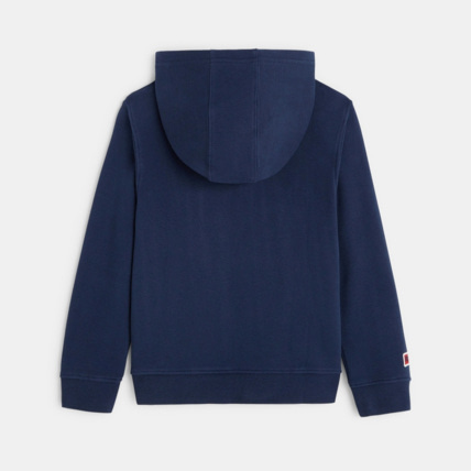 Avis Sweat-shirt à capuche fourrée bleu garçon OKAIDI 4