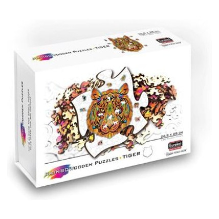 Avis Rainbow Wooden Puzzle TIGRE Eureka 1