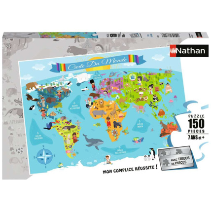 Avis Puzzle Carte du monde - de 7 ans RAVENSBURGER 1