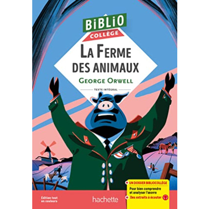 Avis Bibliocollège - La Ferme des Animaux, G. Orwell Hachette Éducation 1