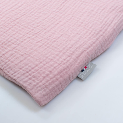 Avis Taie d'oreiller unie en double gaze de coton Sevira Kids 7