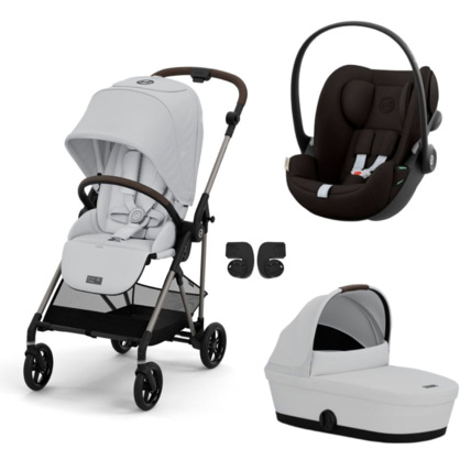 Avis Poussette Trio Melio 4 + Siège auto Cloud g i-Size + Nacelle CYBEX 1
