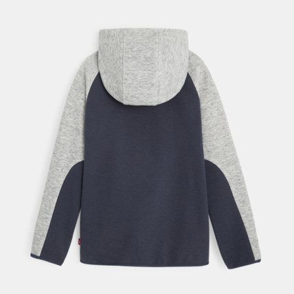 Avis Sweat zippé à capuche bicolore gris garçon OKAIDI 4