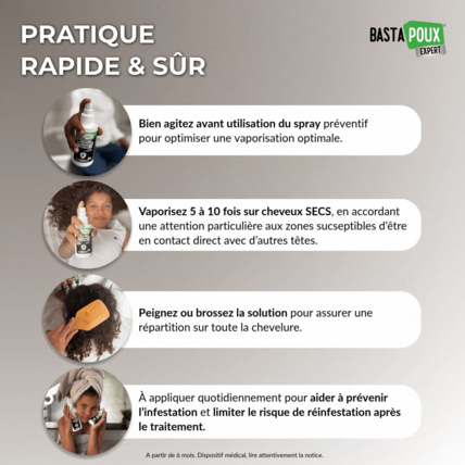 Avis Spray préventif anti-poux BastaPoux® Expert BastaPoux 4
