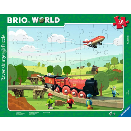 Avis Puzzle Voyage à la campagne / BRIO - de 4 ans RAVENSBURGER 1