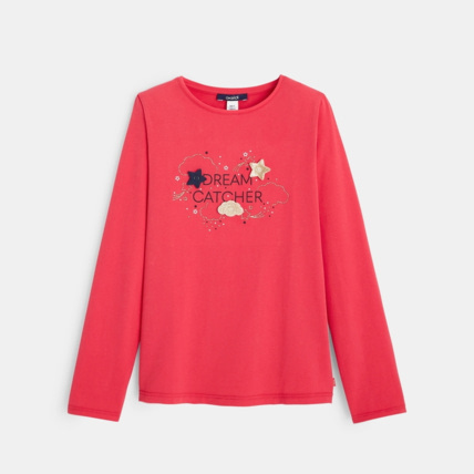 Avis T-shirt personnalisable Dream Catcher rose fille OKAIDI 1