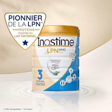 Avis Lait Infantile LPN HMO plus 3ème âge Inostime 2