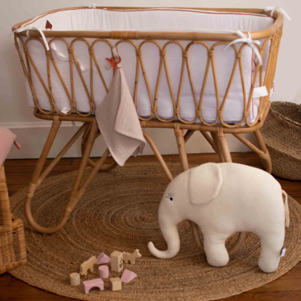 Avis Grande peluche en coton tricot - Eléphant Sevira Kids 3