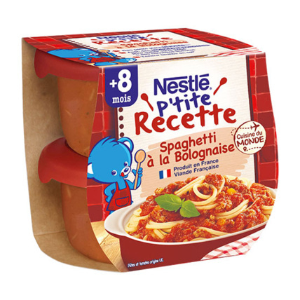 Avis Les p’tites recettes - Spaghettis à la bolognaise NESTLÉ 1