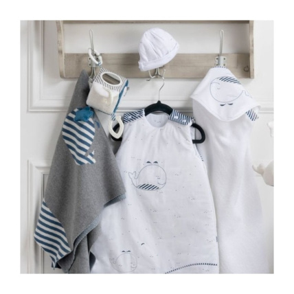 Avis Couverture maille Blue Baleine Sauthon 2