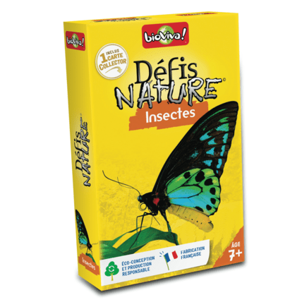 Avis Jeu éducatif Défis Nature - Insectes BIOVIVA 1