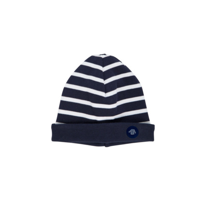 Avis Bonnet "Morgan" Baby - coton épais - Navire/Blanc ARMOR-LUX 1
