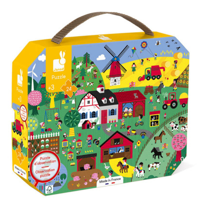 Avis Puzzle d observation la ferme - 24 pieces JANOD 1