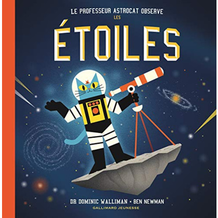 Avis Livre Le Professeur Astrocat Observe Les Etoiles GALLIMARD JEUNESSE 1