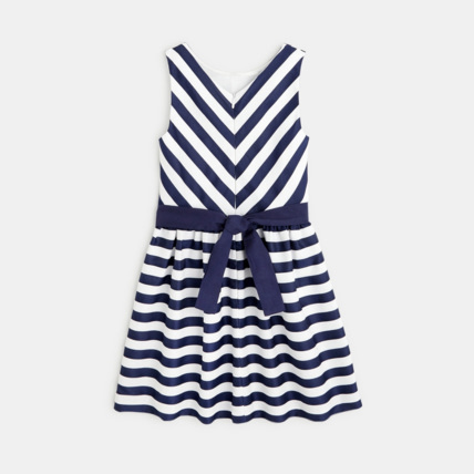 Avis Robe marinière chic bleue fille OKAIDI 3