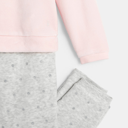 Avis Pyjama en velours éponge rose fille OKAIDI 4