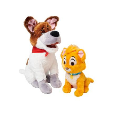 Avis Ensemble de peluches s Oliver et Roublard 100 - Oliver & Compagnie DISNEY 1
