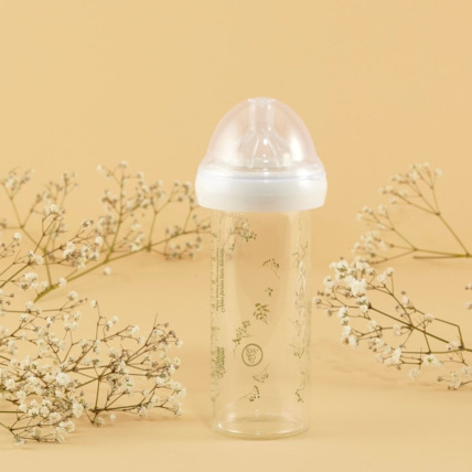 Avis Biberon en verre 240 ml - Gypsophile Le Biberon Français 1