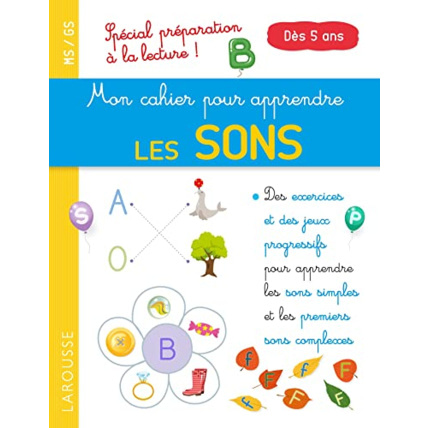 Avis Mon petit cahier pour apprendre les sons LAROUSSE 1