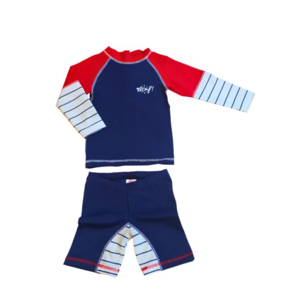 Avis Ensemble Anti-UV garçon : Marin Bleu PLOUF 1