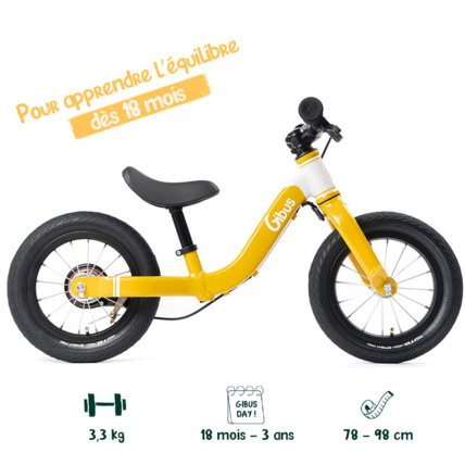 Avis Draisienne 12 pouces Gibus Cycles 1