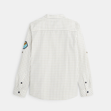 Avis Chemise à petits carreaux jaune garçon OKAIDI 2