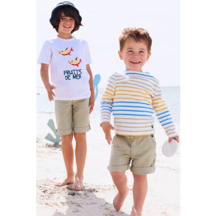 Avis Short Kids - lin et coton - Oyat ARMOR-LUX 1