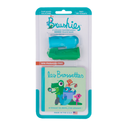 Avis Coffret livre mini + 2 brosses à dents The Brushies 2