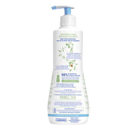 Avis Lait de toilette sans rinçage à l'avocat bio Mustela 6