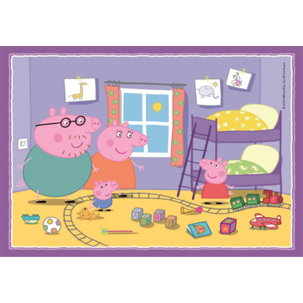 Avis Puzzle Peppa Pig - 1x12 + 1x16 + 1x20 + 1x24 pièces Clementoni 4